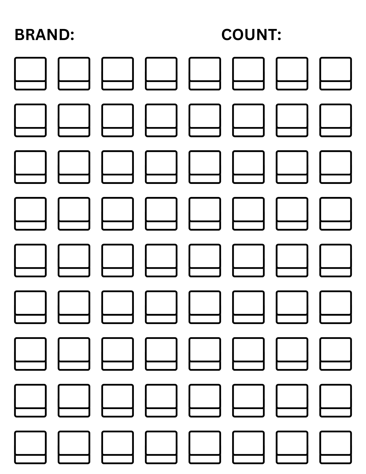Coloring Swatch Templates
